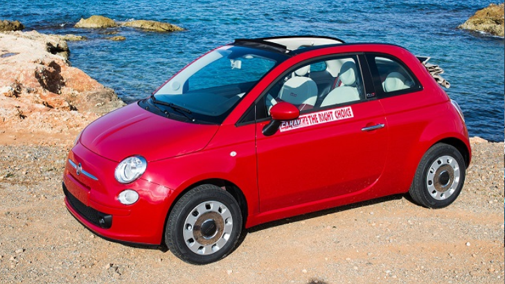 Automatic Car Rental in Crete with Caravel