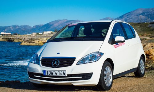 Mercedes A Class - Location de voiture en Crète | Sans carte de crédit | Caravel